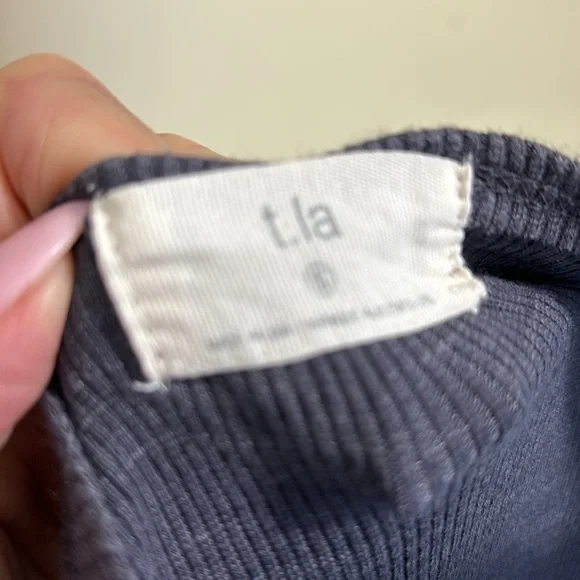 Anthropology T.la peplum babydoll tank top - Picture 6 of 7